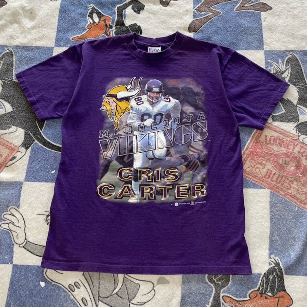 Minnesota Vikings Cris Carter t Shirtwkj6t